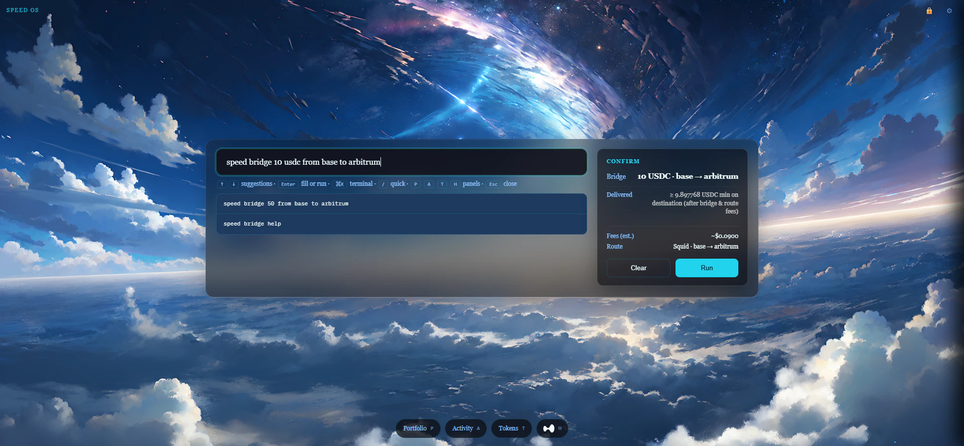 Speed OS — Onchain Trading Workspace screenshot 4