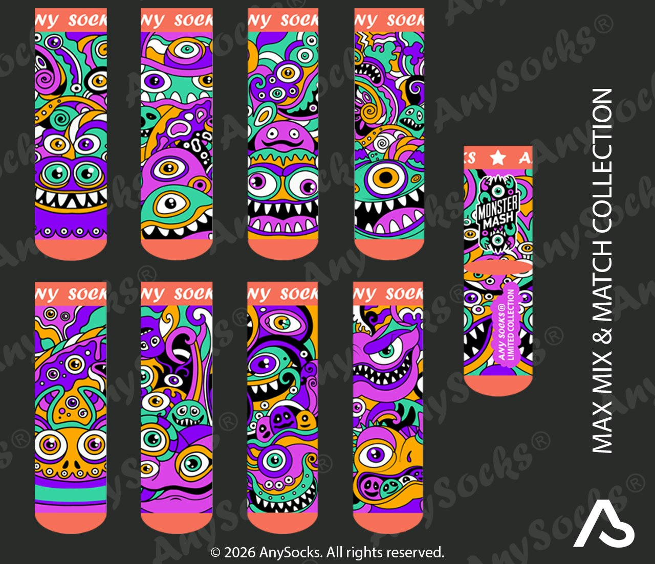 AnySocks® - Mix and Match Socks for Kids gallery image