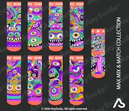 AnySocks® - Mix and Match Socks for Kids gallery image