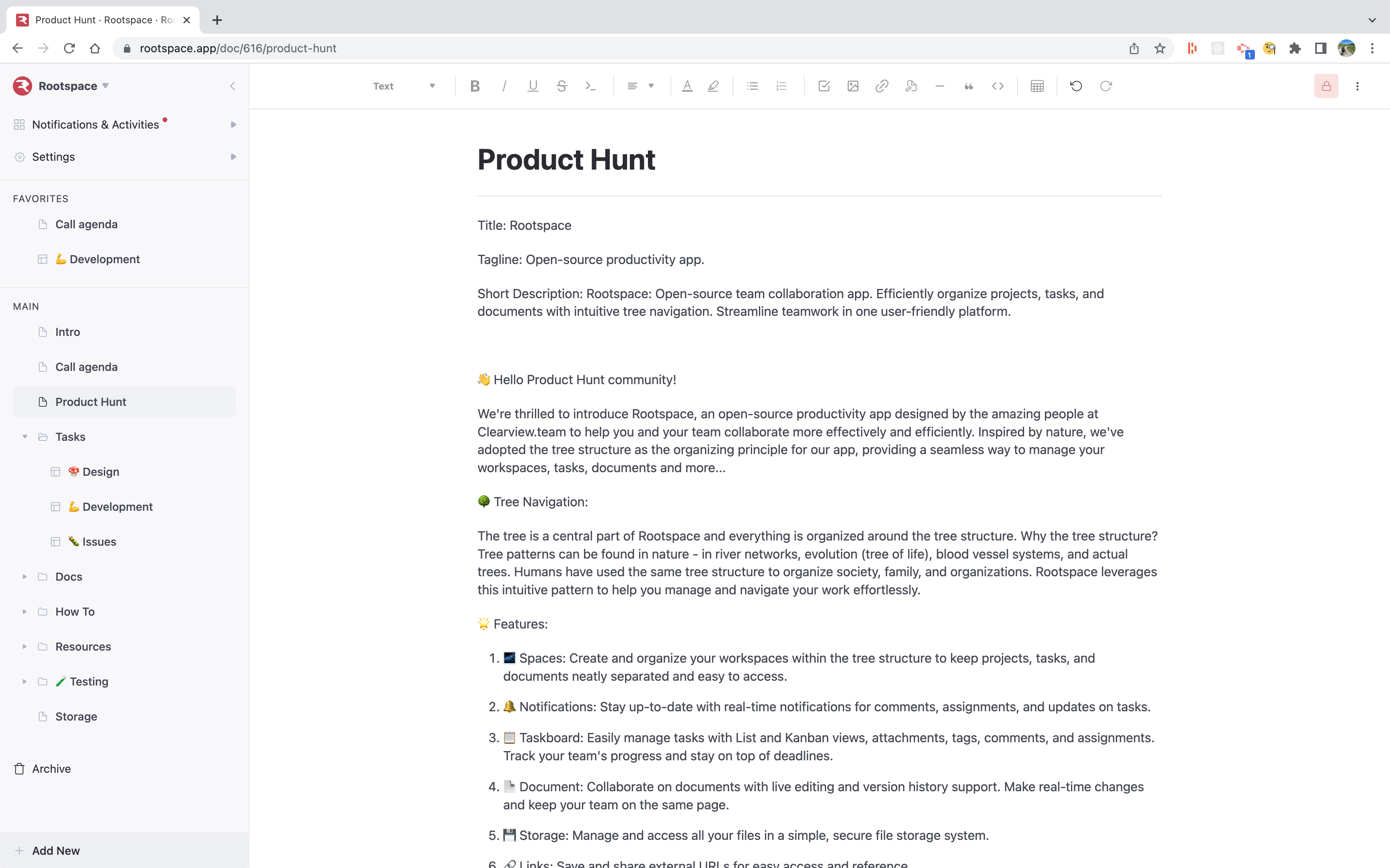 Rootspace gallery image