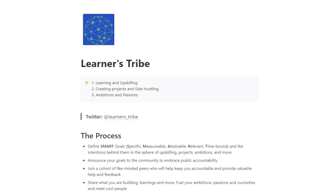 Learner's Tribe gallery image