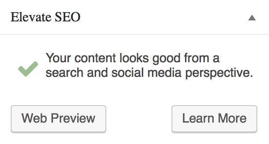 Elevate for WordPress gallery image