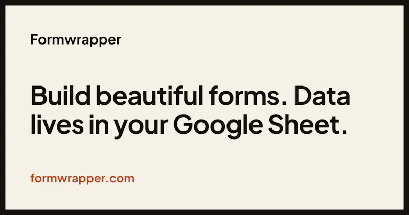 Formwrapper screenshot 2