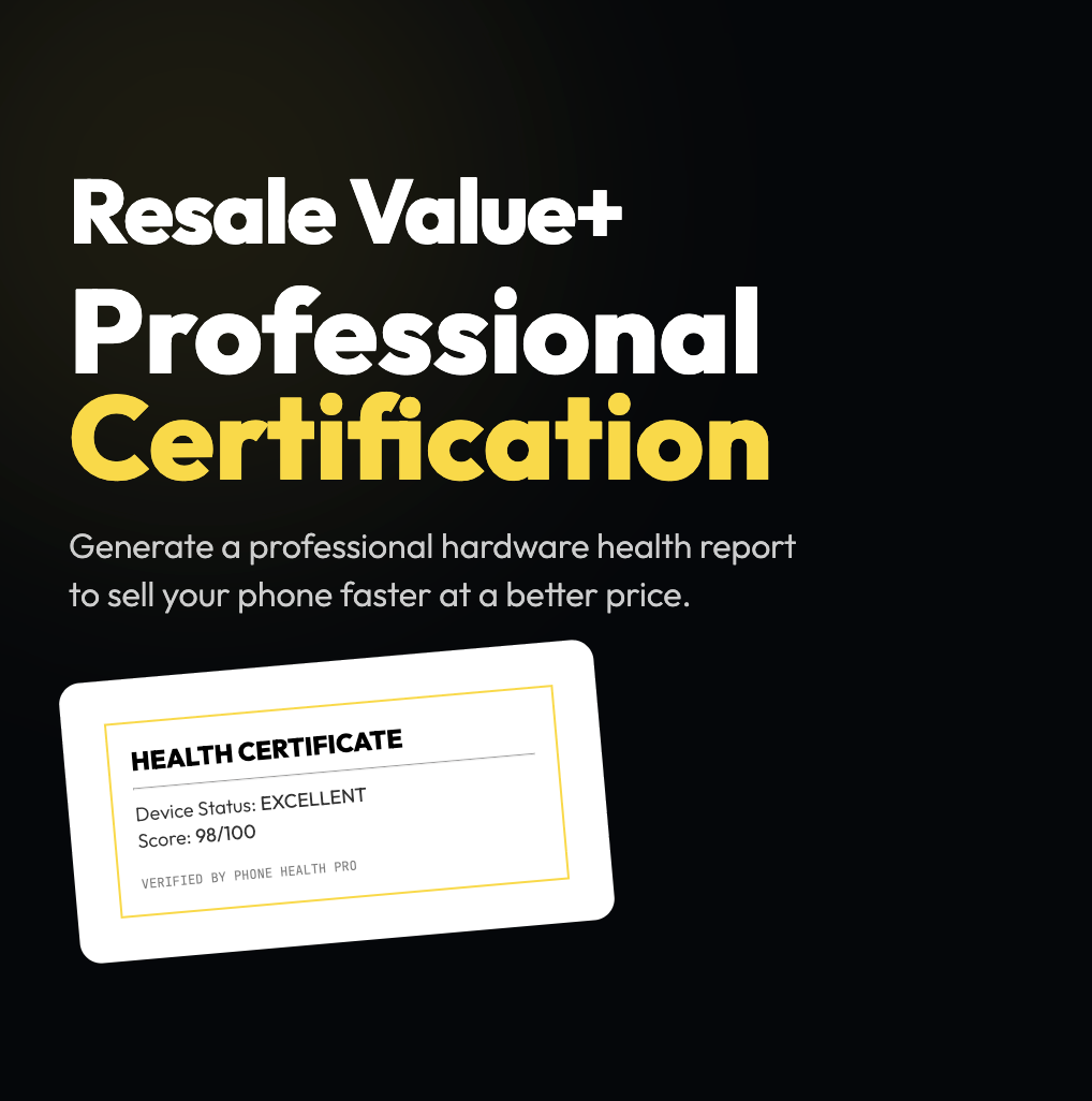 Phone Health pro - Screenshot 5 showing product features and functionality