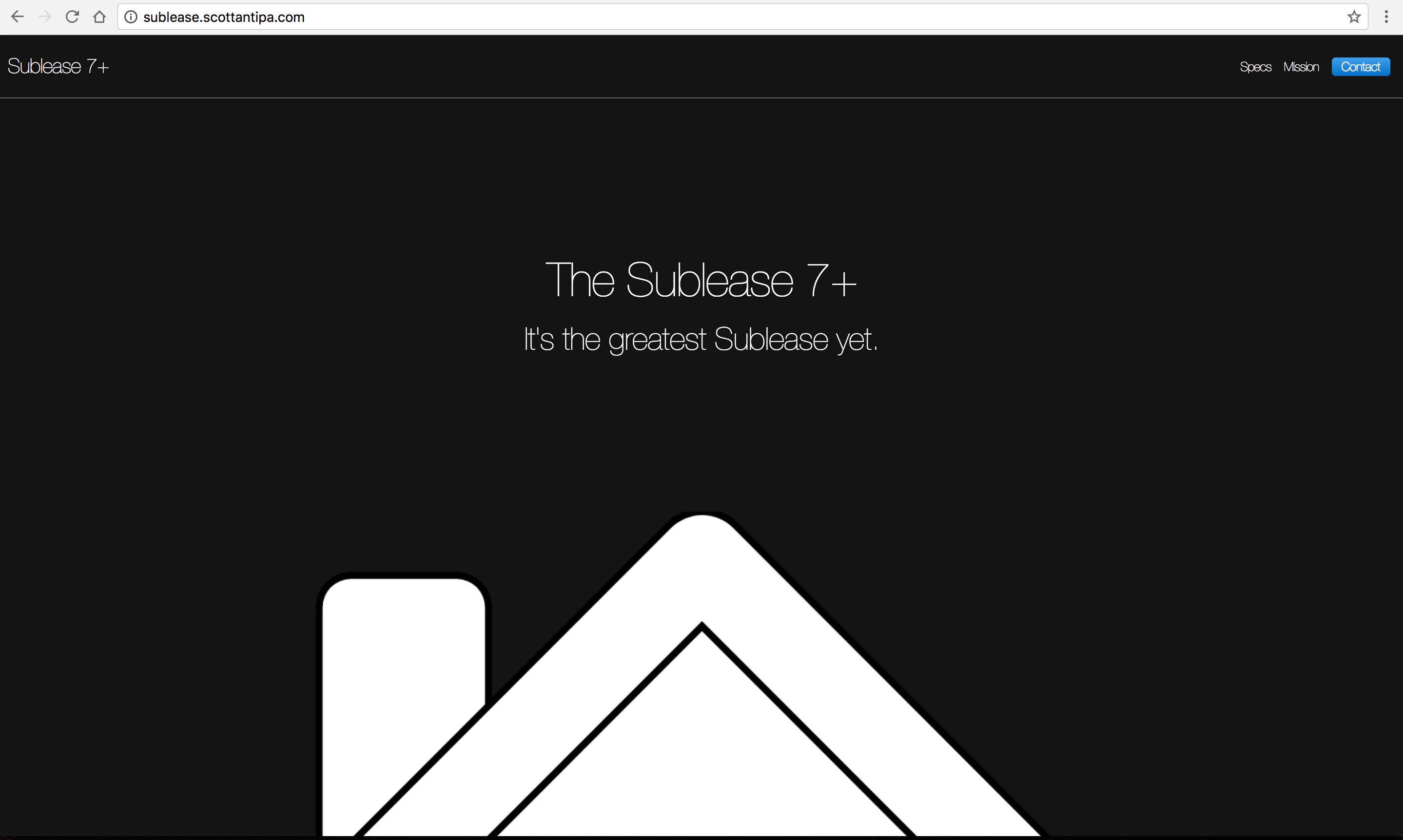 Introducing the Sublease 7+. It's the greatest Sublease yet.