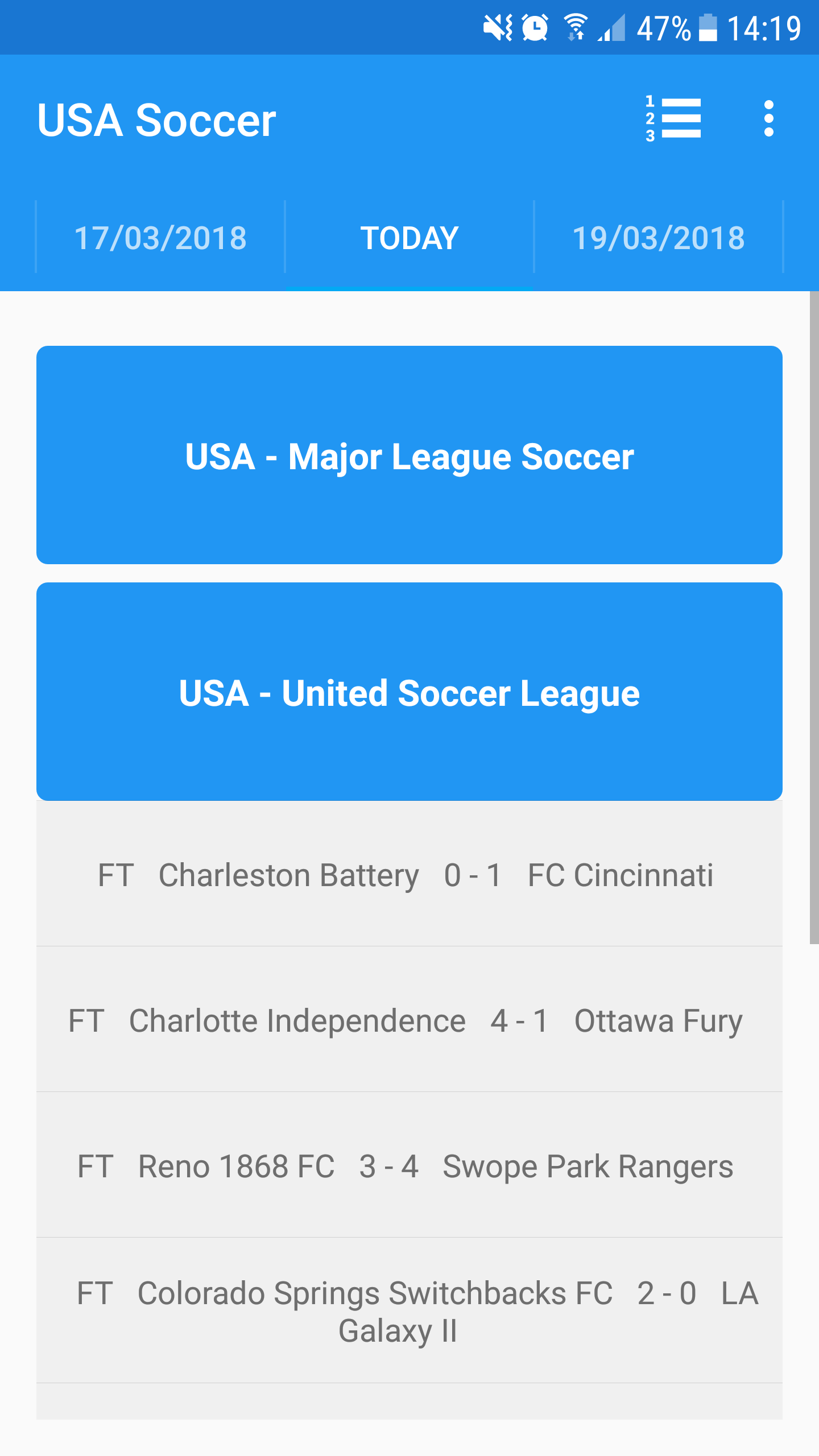 MLS Scores & Results gallery image