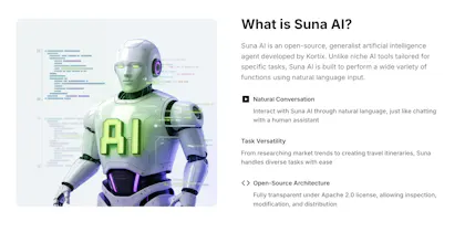 Suna AI General AI Agent gallery image