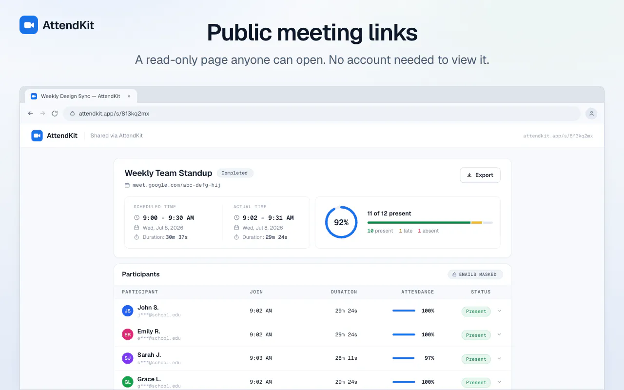 AttendKit screenshot 5