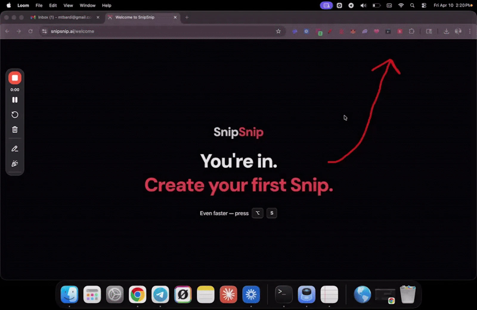 SnipSnip.ai screenshot 1 (video preview)