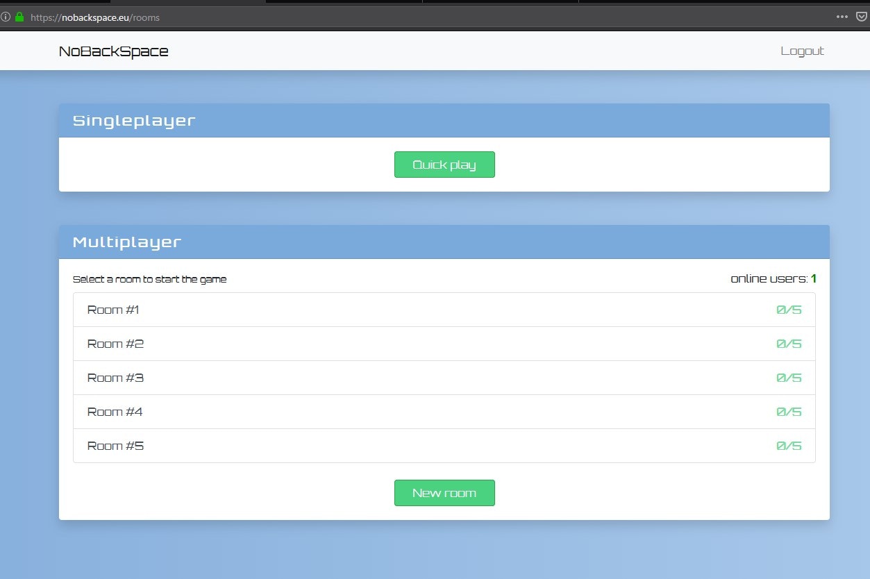 NoBackspace gallery image