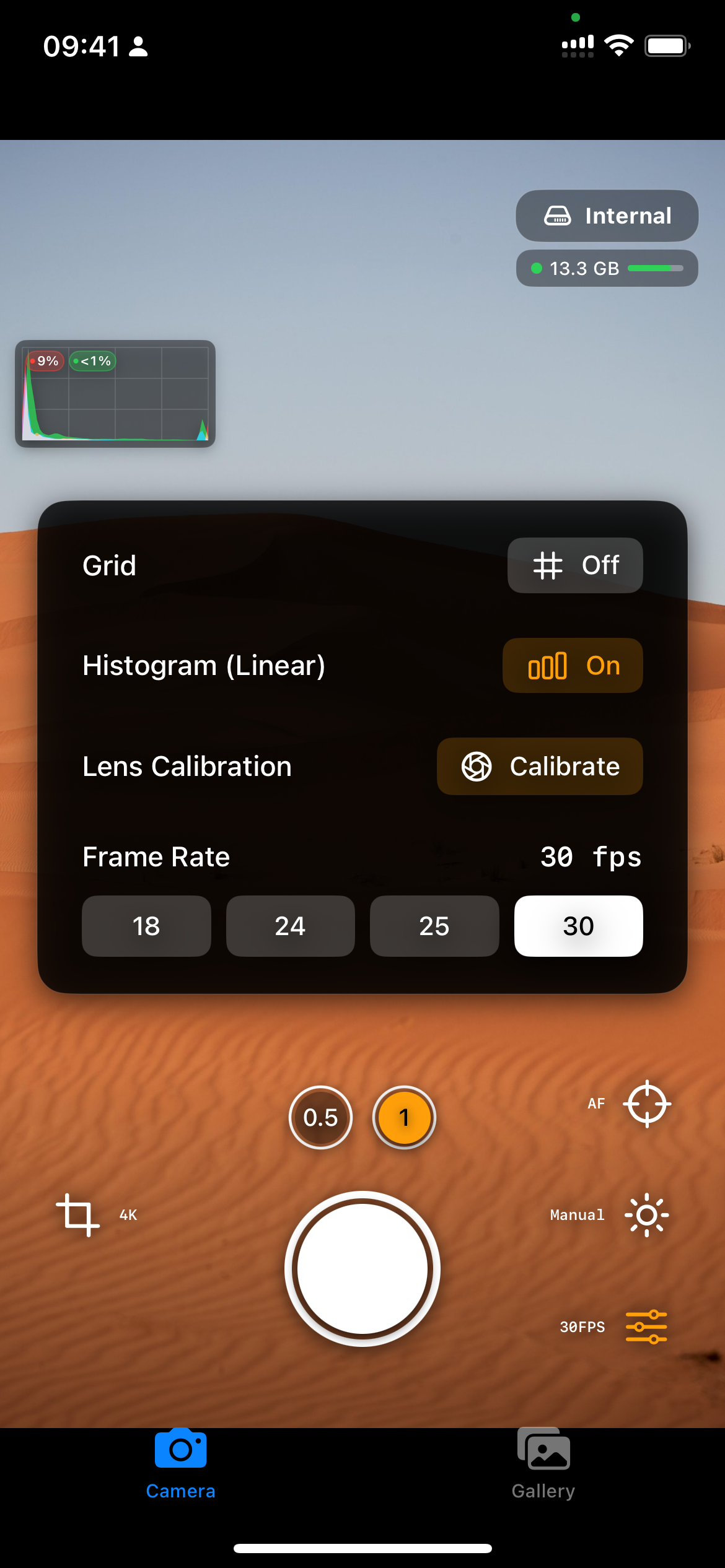RAW Cam: CinemaDNG Video for iPhone gallery image