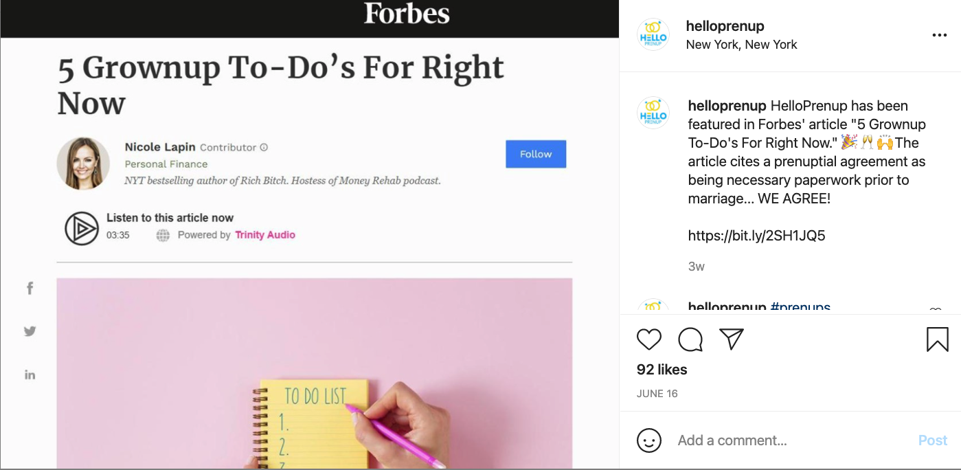 HelloPrenup gallery image