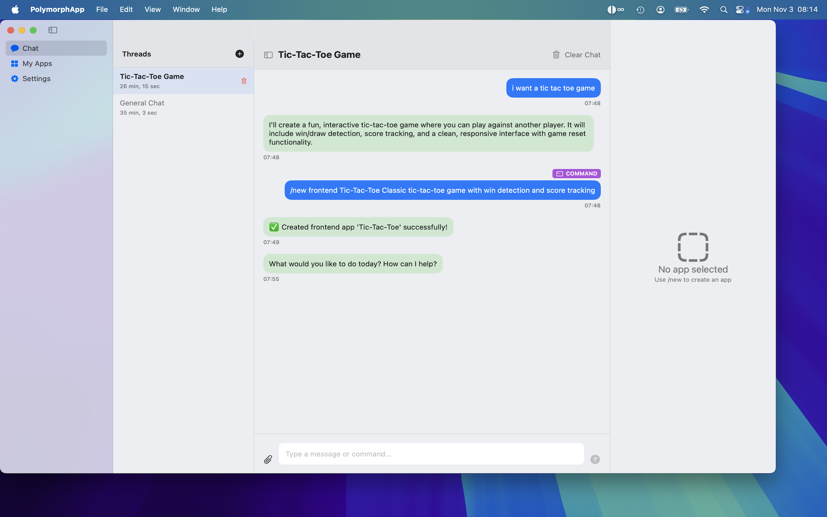 PolymorphApp gallery image