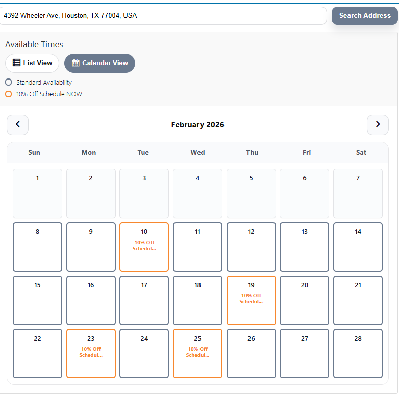 nearbybooker.com - Screenshot 3 showing product features and functionality