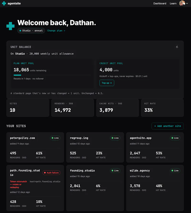 AgentSite screenshot 3