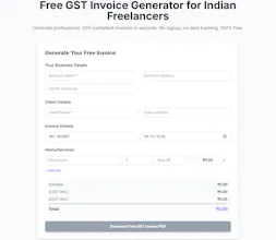 Invoice generator gallery image