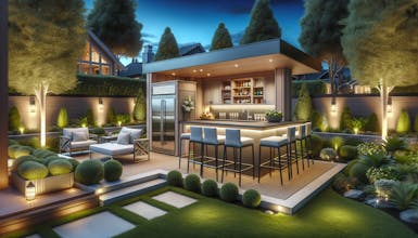 ai yard landscape design gallery image