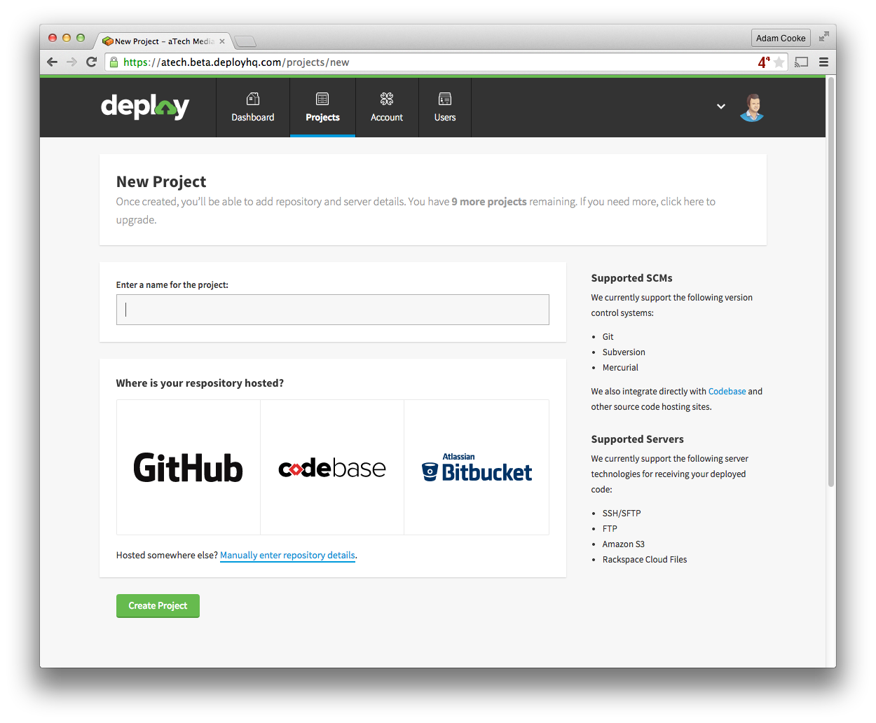 Deploy gallery image