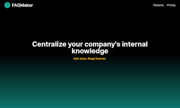 FAQMaker gallery image