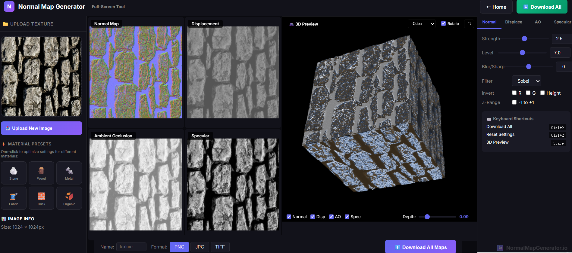 Normal Map Generator gallery image