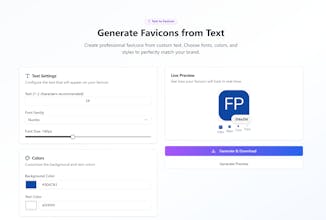 Favicon Generator Press gallery image
