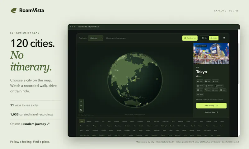 RoamVista screenshot 2