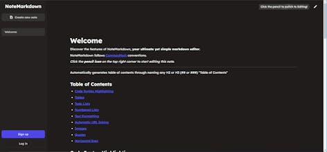 NoteMarkdown gallery image