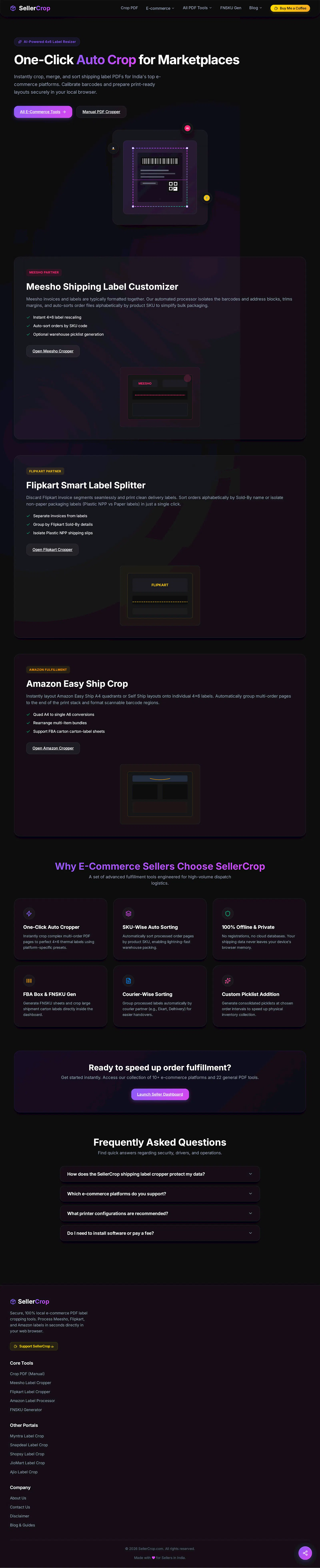 SellerCrop  screenshot 1