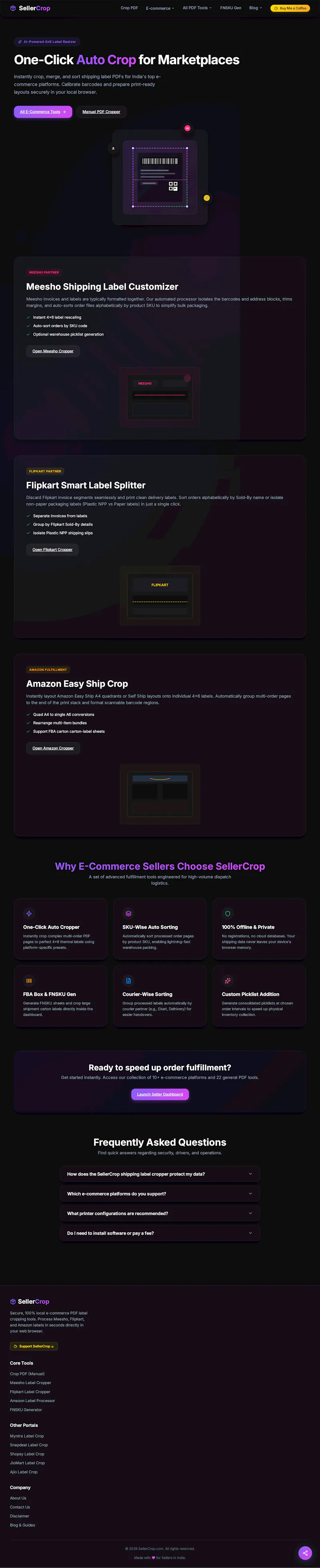 SellerCrop  screenshot 1