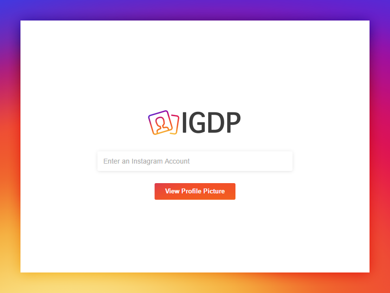 Instagram Display Picture Viewer gallery image