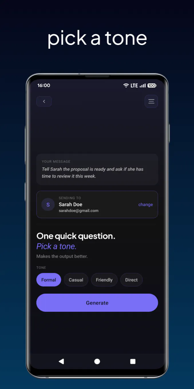 Untyped — Voice to Email gallery image