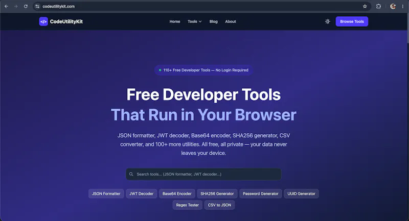 CodeUtilityKit screenshot 2