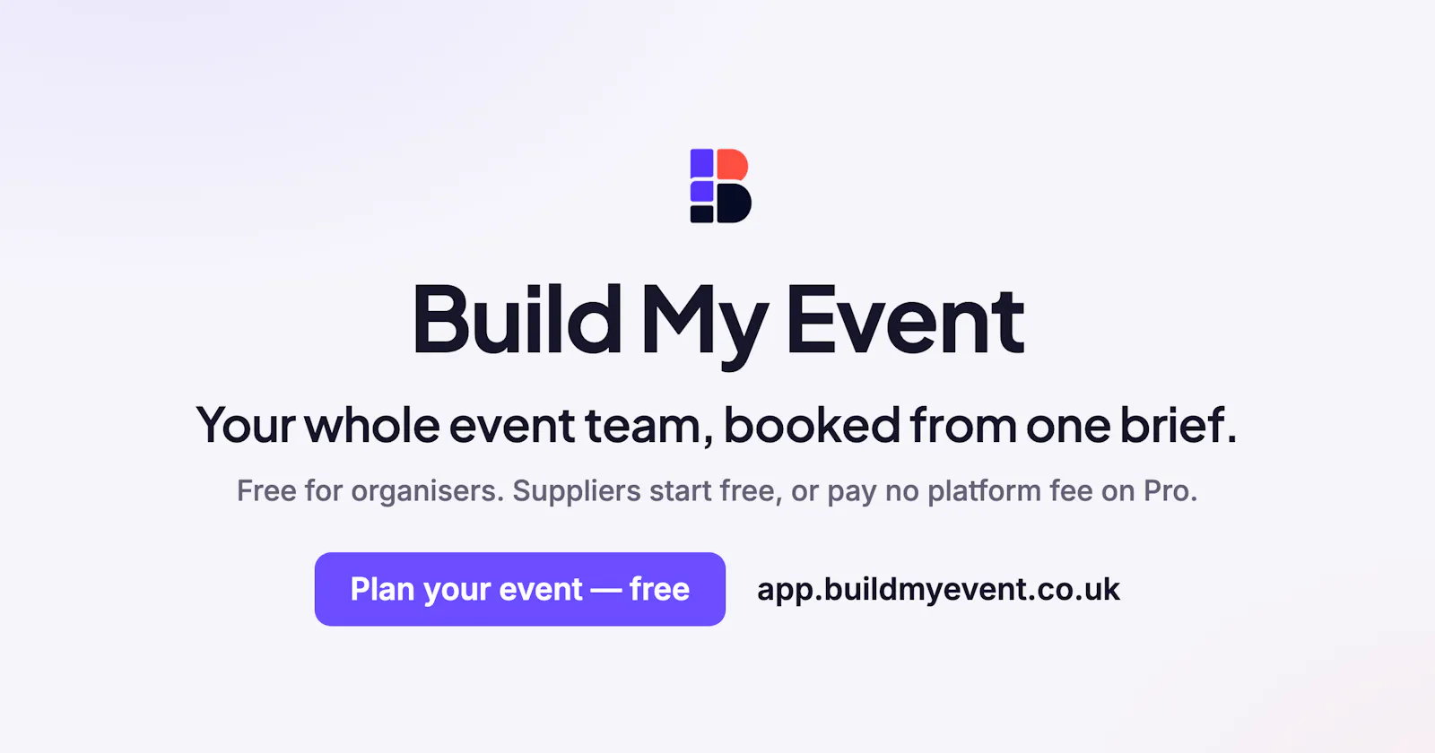 Build My Event screenshot 3