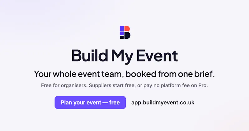 Build My Event screenshot 3