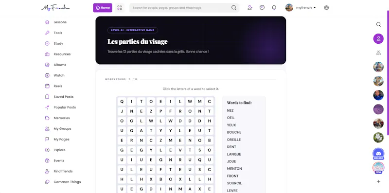 My French screenshot 6