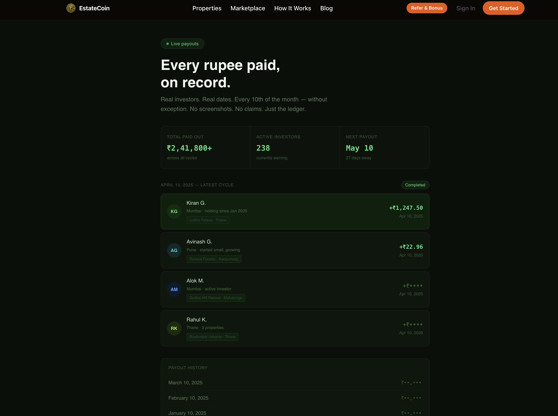 EstateCoin gallery image