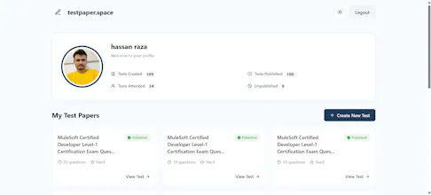 testpaper.space gallery image