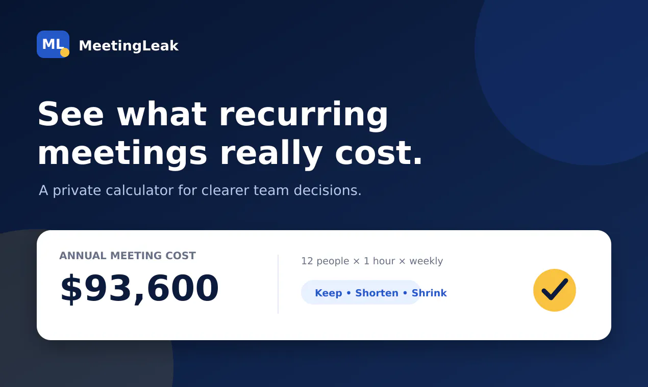 MeetingLeak gallery image