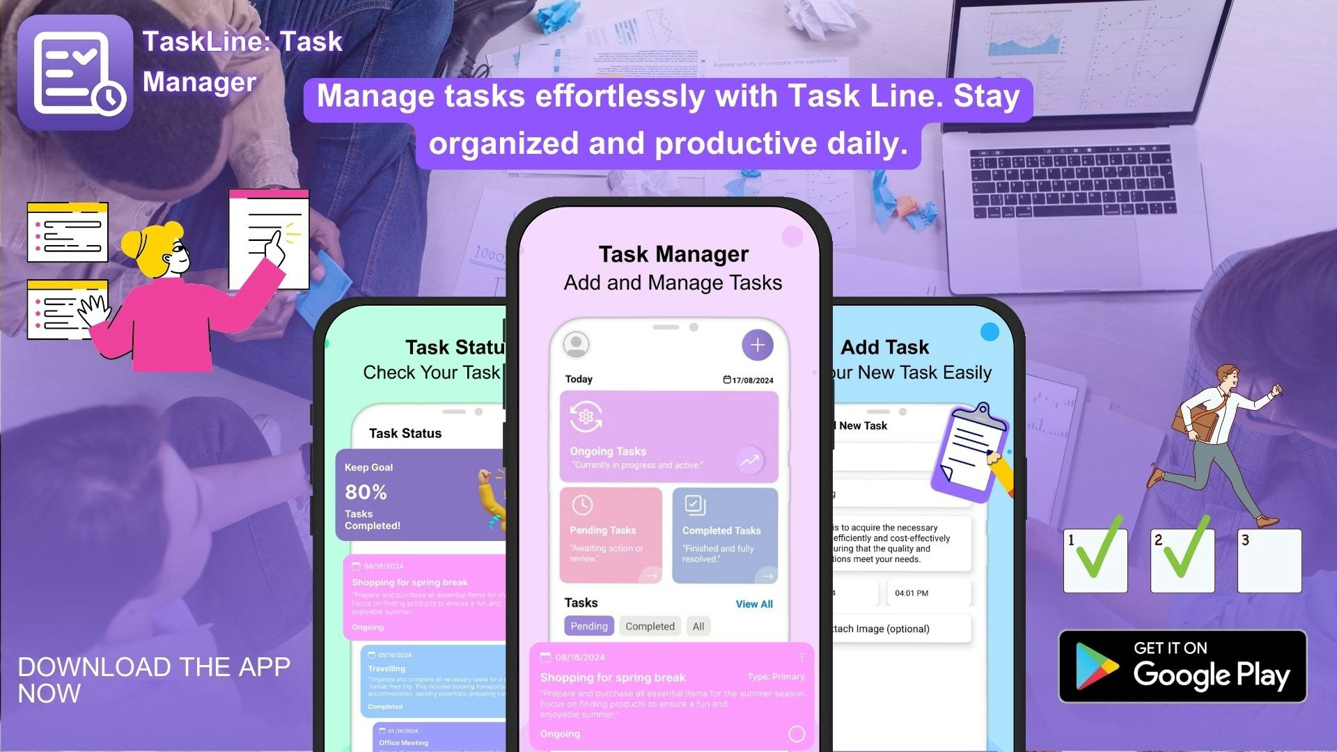 TaskLine: Task Manager media 2