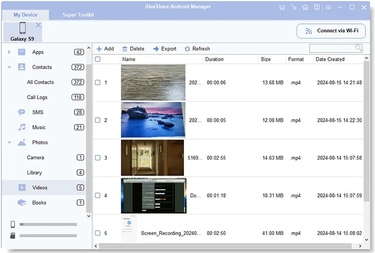 Android Manager media 5