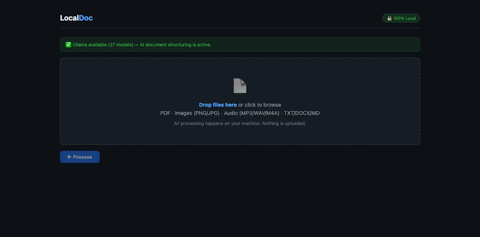 LocalDoc screenshot 1