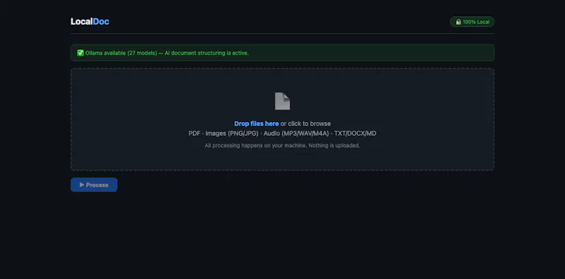 LocalDoc screenshot 1