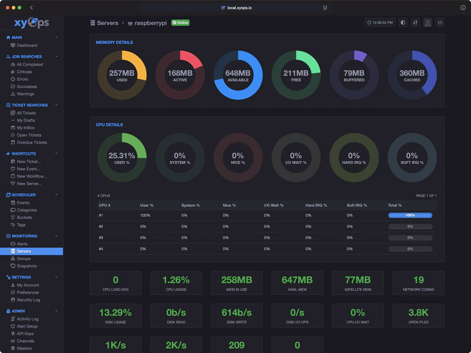 xyOps screenshot 4
