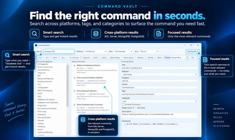 Command Vault screenshot 2