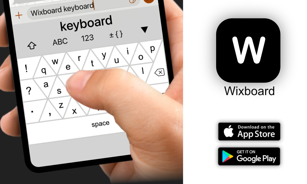 wixboard - Aangepast toetsenbord voor ergonomische typen, met geoptimaliseerde lay -out media 2