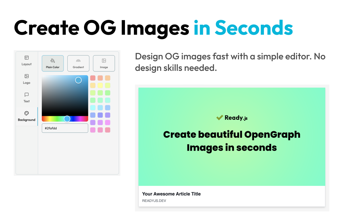 Open Graph Image Generator - Create beautiful og images in seconds media 2