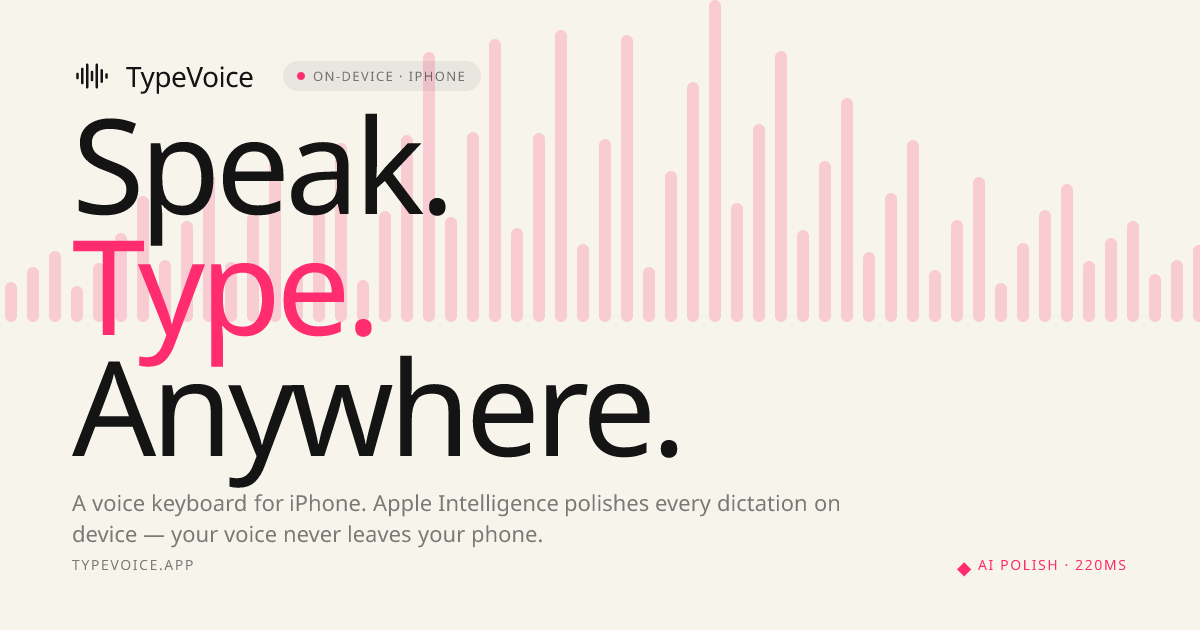 TypeVoice gallery image