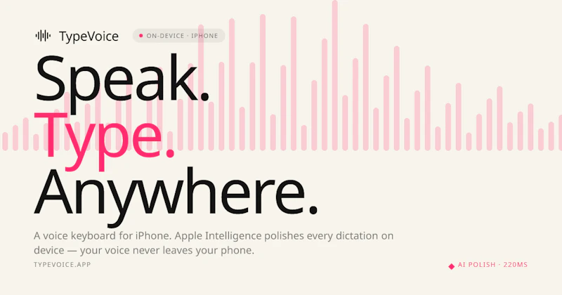 TypeVoice screenshot 2