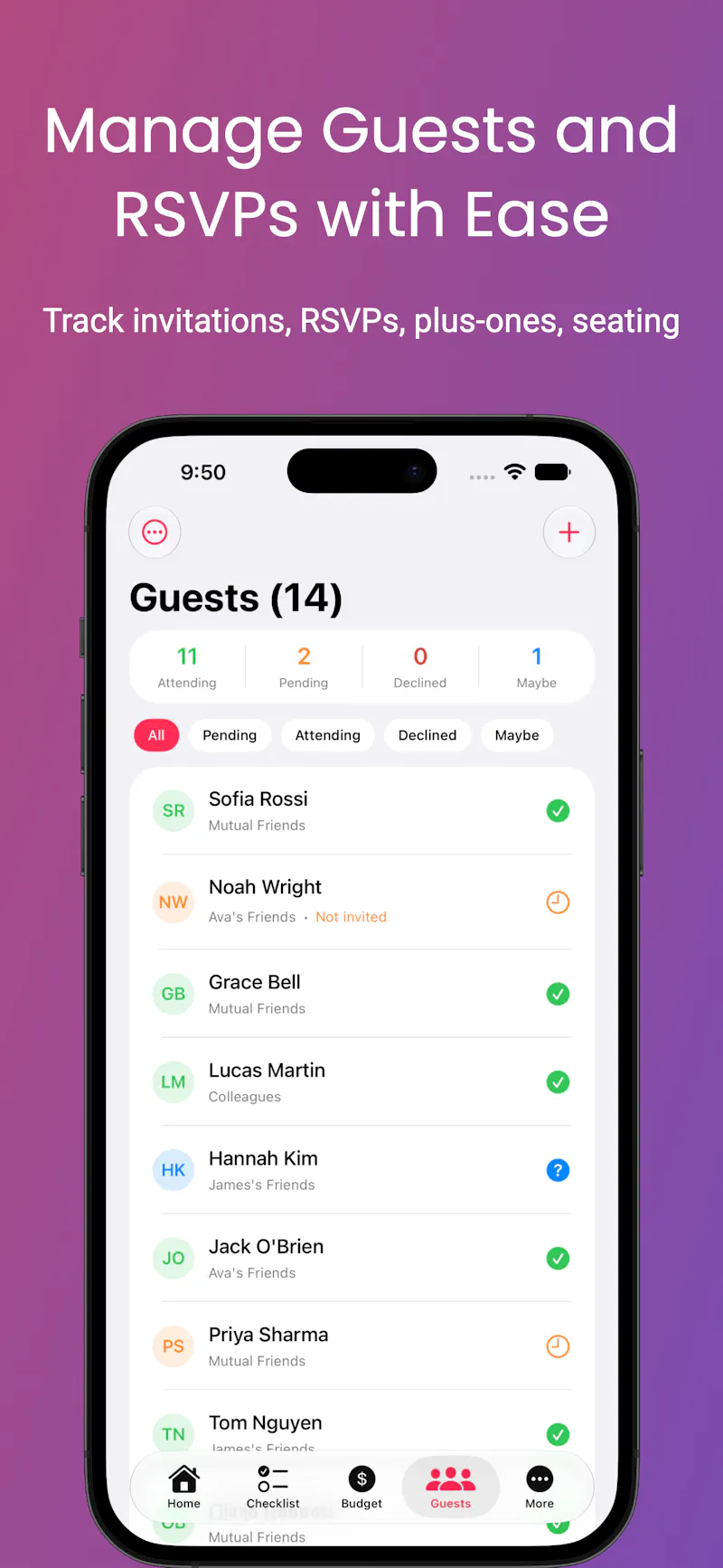 WedKit | Wedding Workspace screenshot 4