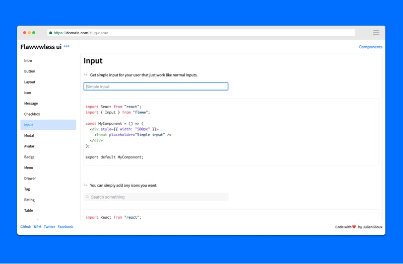 Flawwwless ui 2.0 gallery image